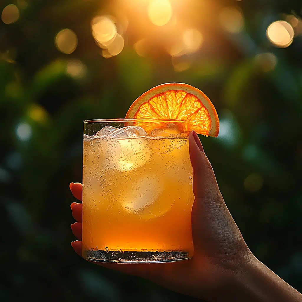 Natural Mounjaro Recipe – A detox drink served over ice with lemon slices and ginger root.