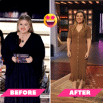 How Kelly Clarkson Weight Loss – Inspirational quote and image of her active lifestyle.