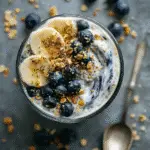 Quaker blueberry banana overnight oats vs homemade version