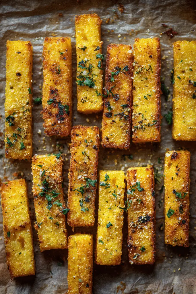 Trader Joe’s Organic Polenta casserole with cheese and sauce