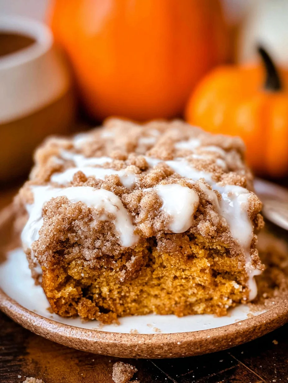 Pumpkin Coffee Cake