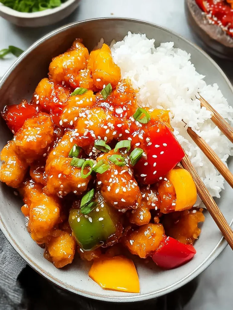 Sweet And Sour Chicken Recipe