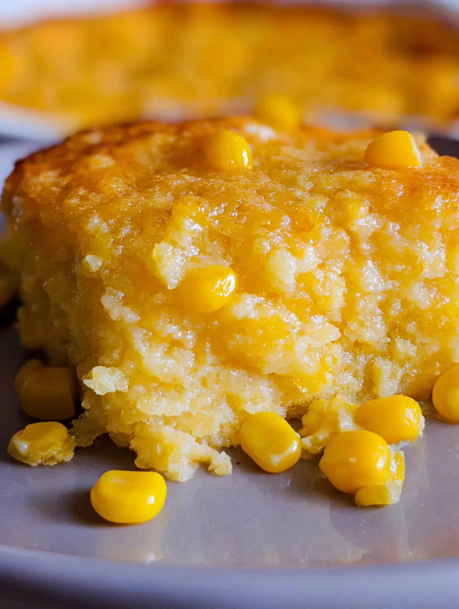 Sweet Creamed Corn Casserole