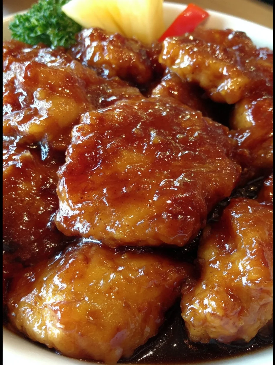 Sweet Hawaiian Crock Pot Chicken