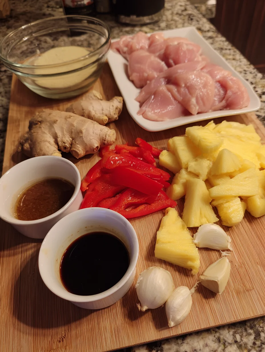 Sweet Hawaiian Crock Pot Chicken