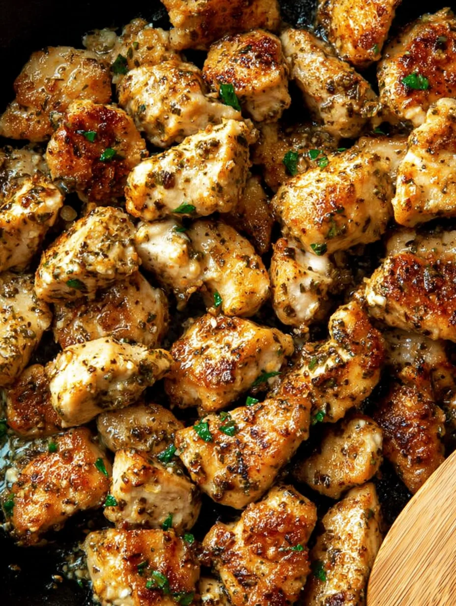 15-Minute Garlic Butter Chicken Bites
