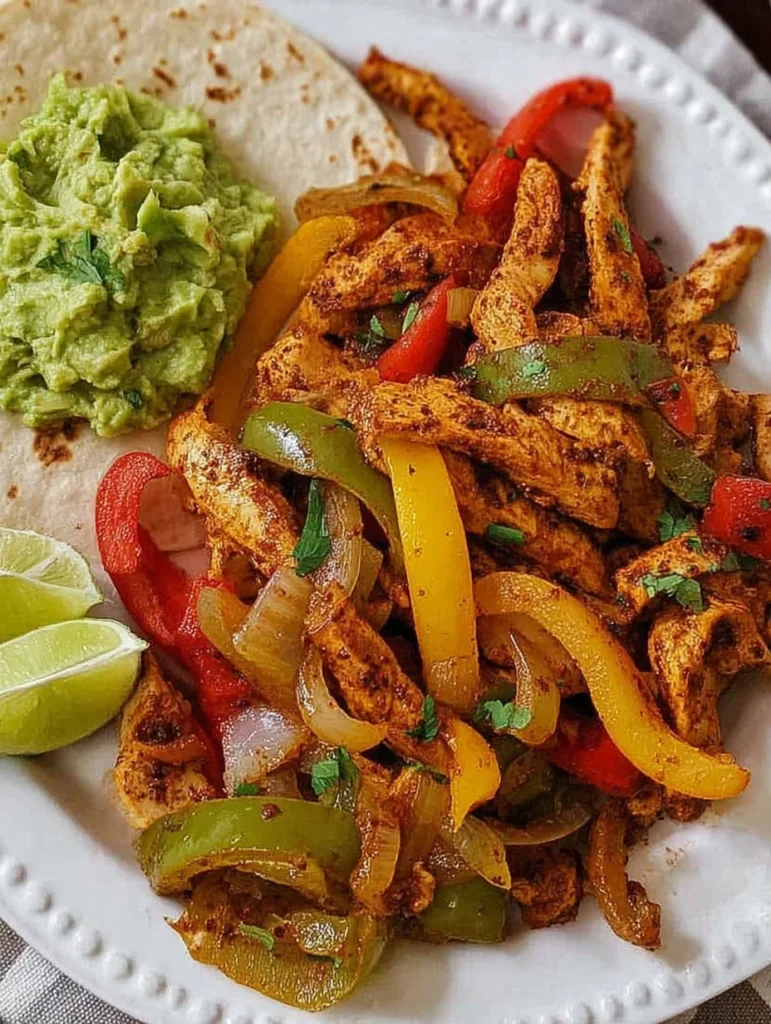 Air Fryer Chicken Fajitas