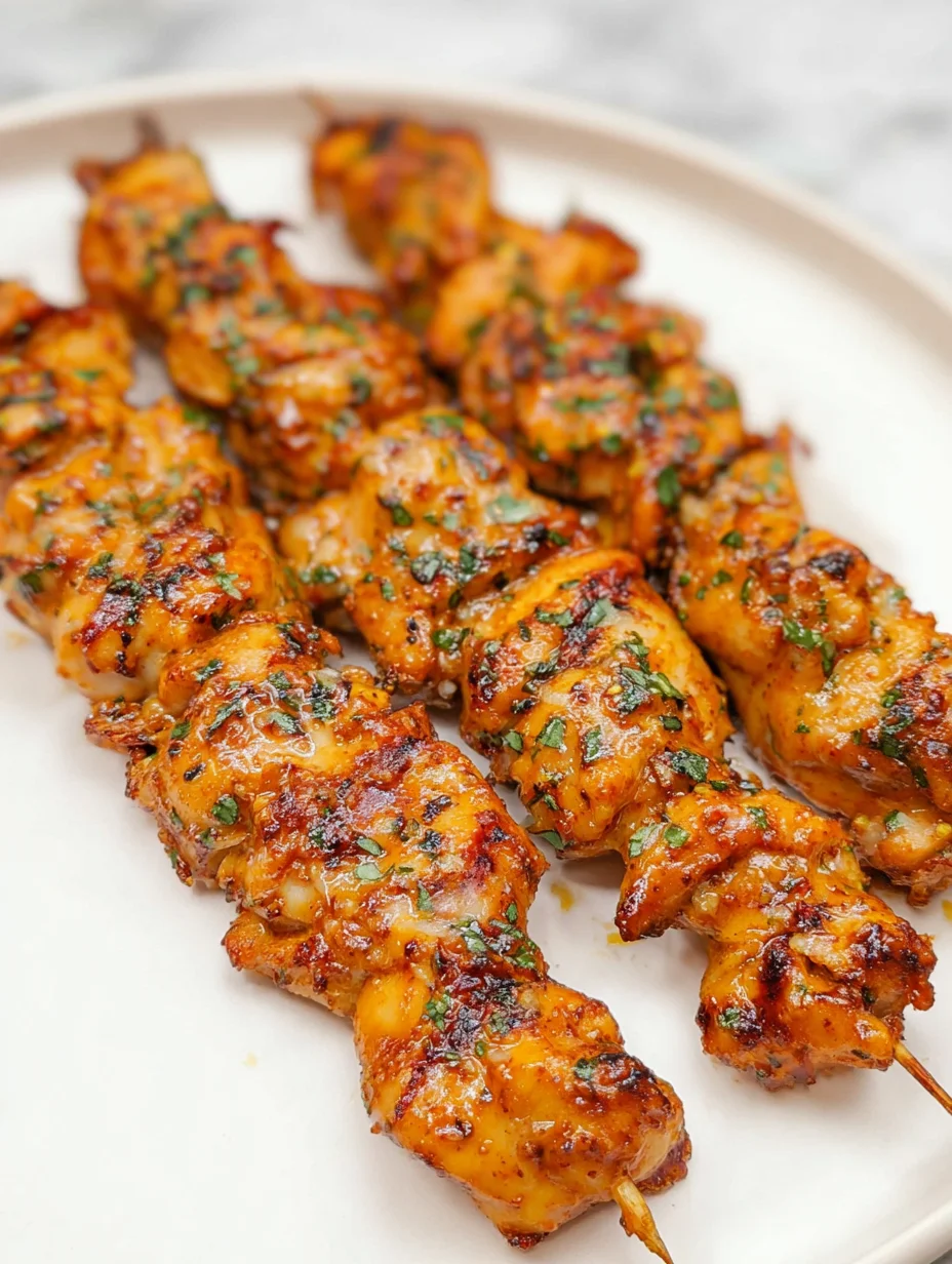 Air Fryer Chicken Skewers