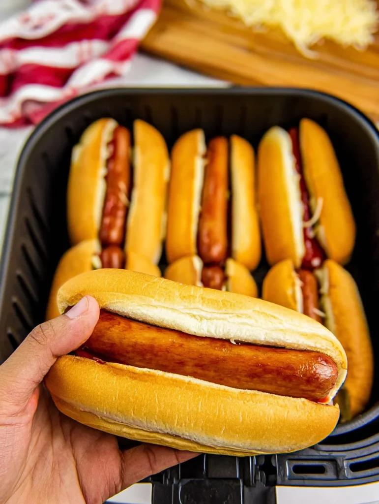 Air Fryer Hot Dogs