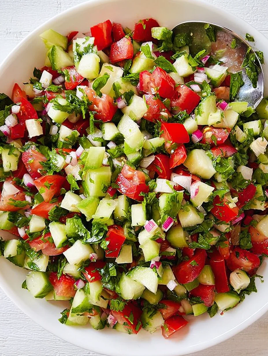Arabic Chopped Salad