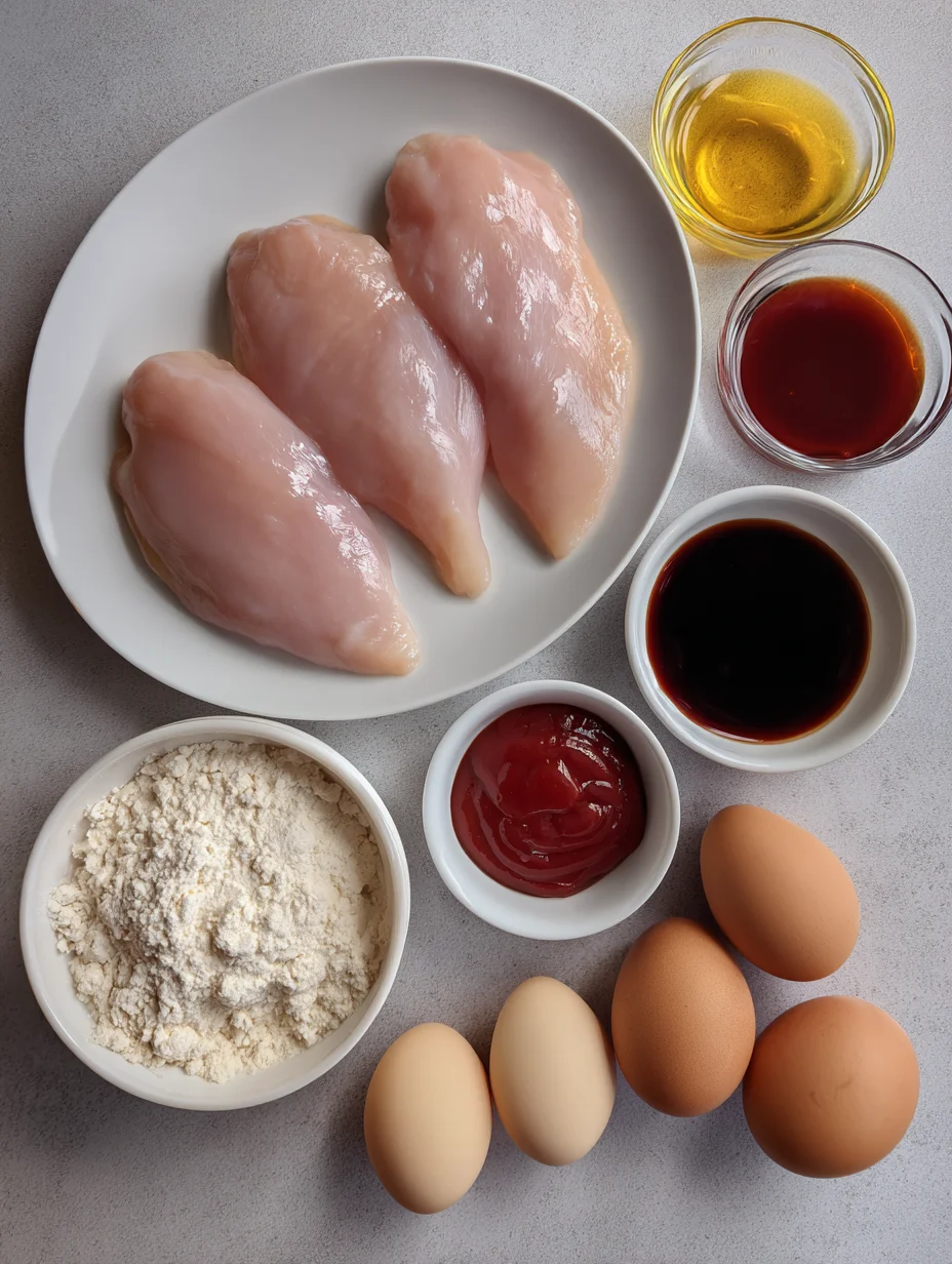 Baked Honey Sesame Chicken