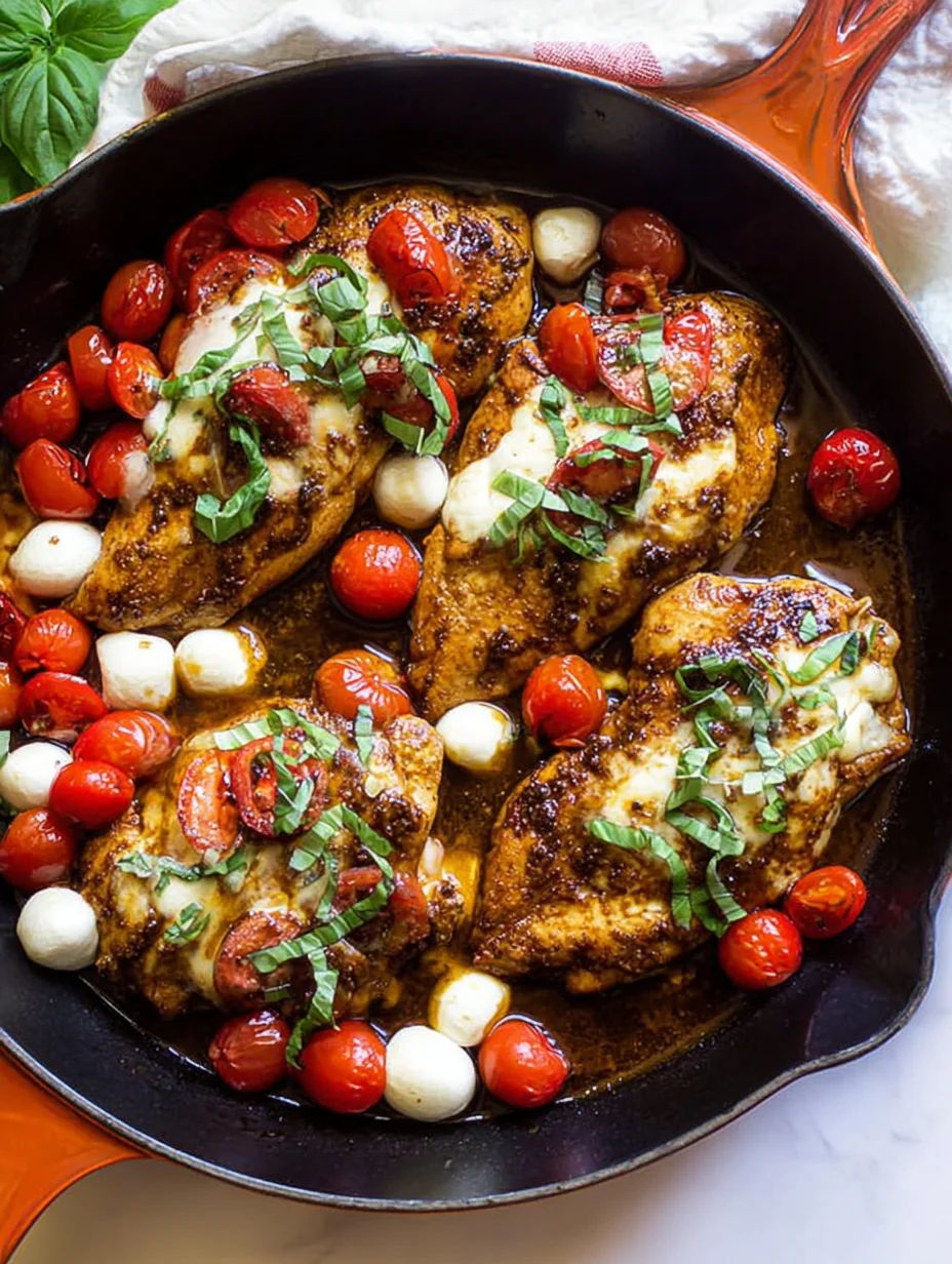Balsamic Glazed One Pan Chicken
