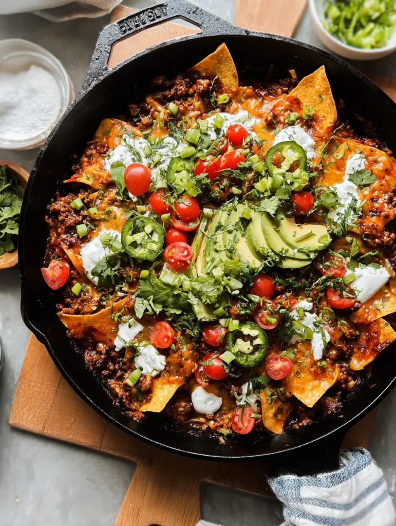 Beef Skillet Enchiladas