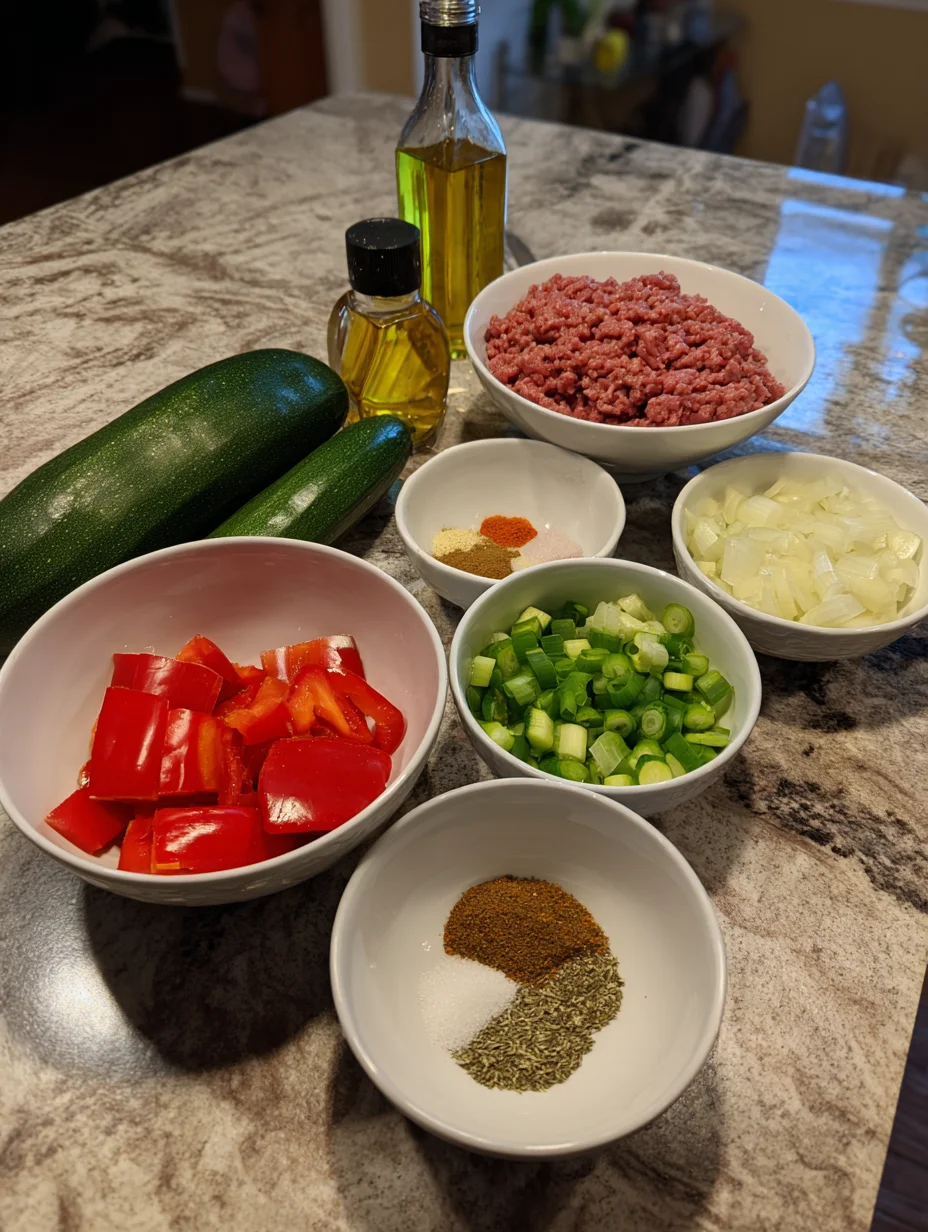 Beef Skillet Enchiladas