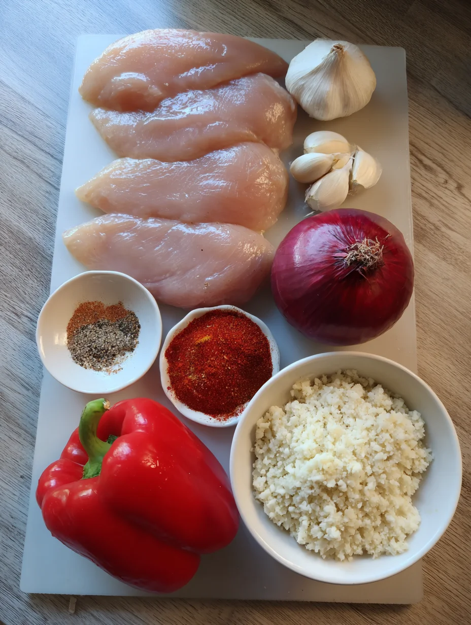 Chicken and Cauliflower Rice Bowls