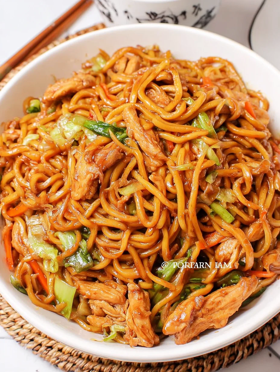 Chicken Lo Mein