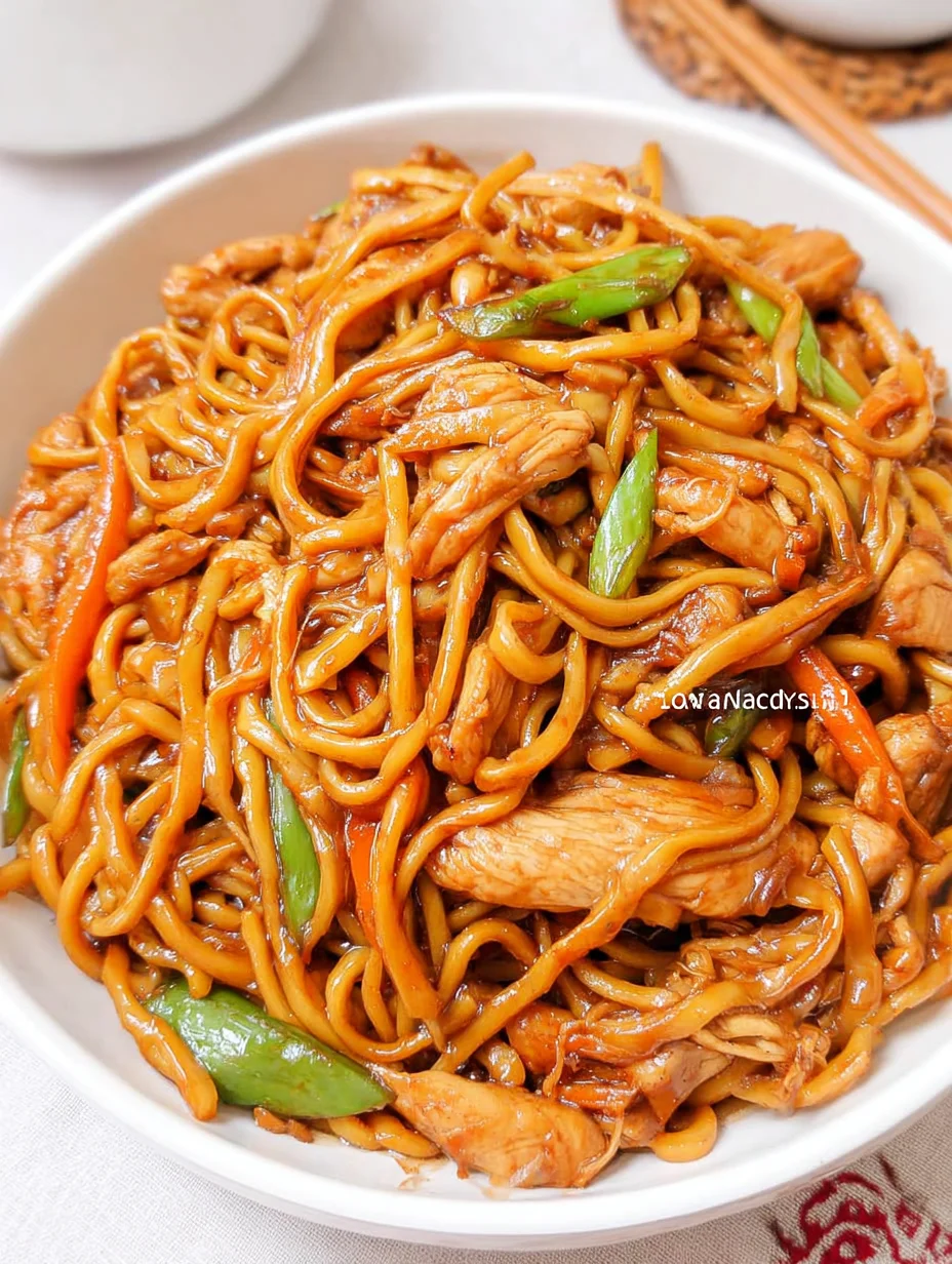 Chicken Lo Mein