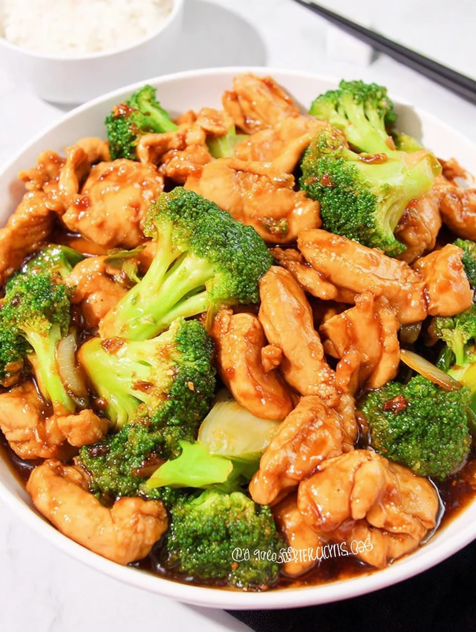 Chinese Chicken and Broccoli