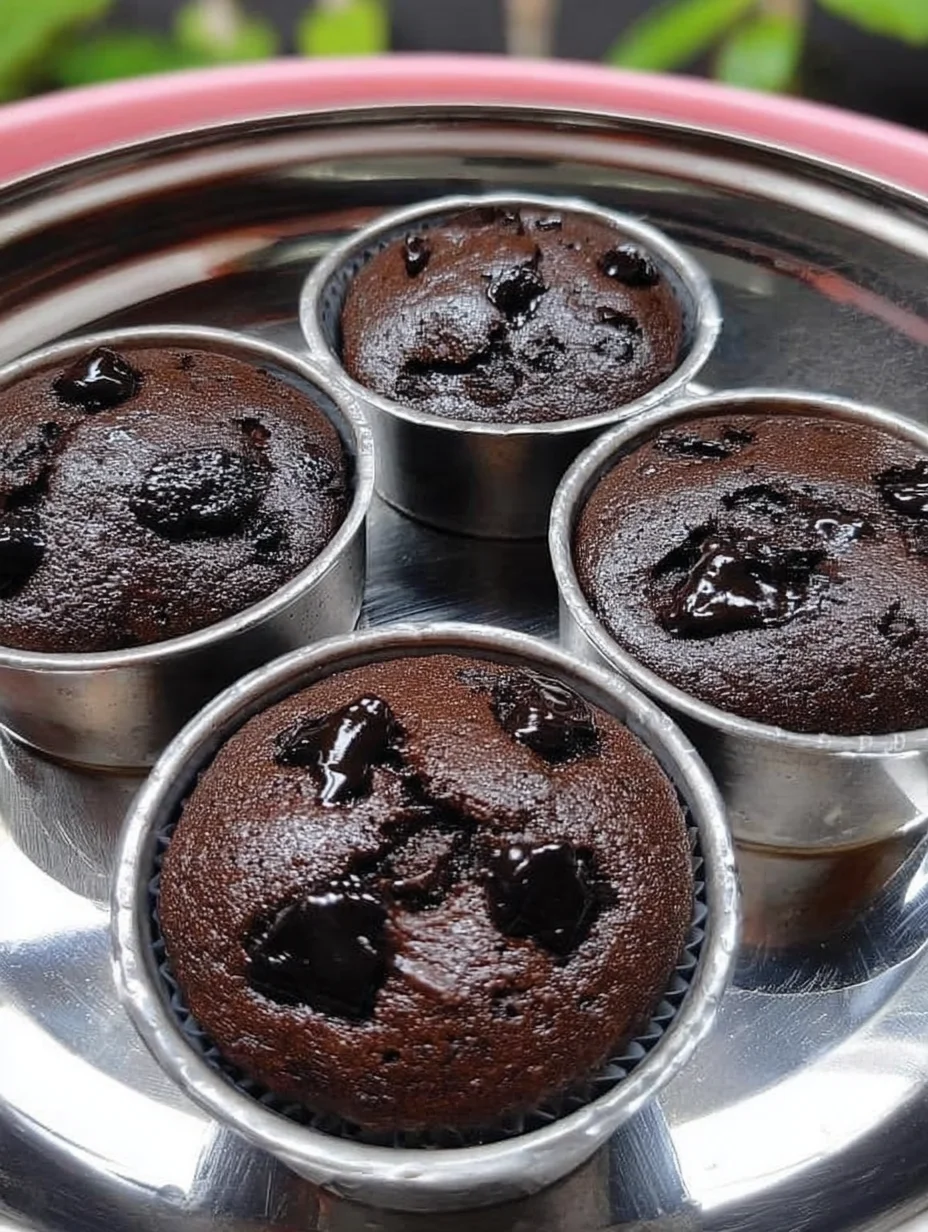 Chocolate Cup Cake in Katori