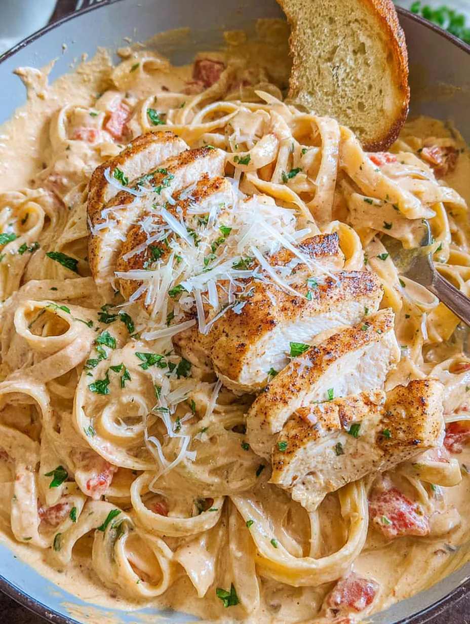 Creamy Cajun Chicken Pasta
