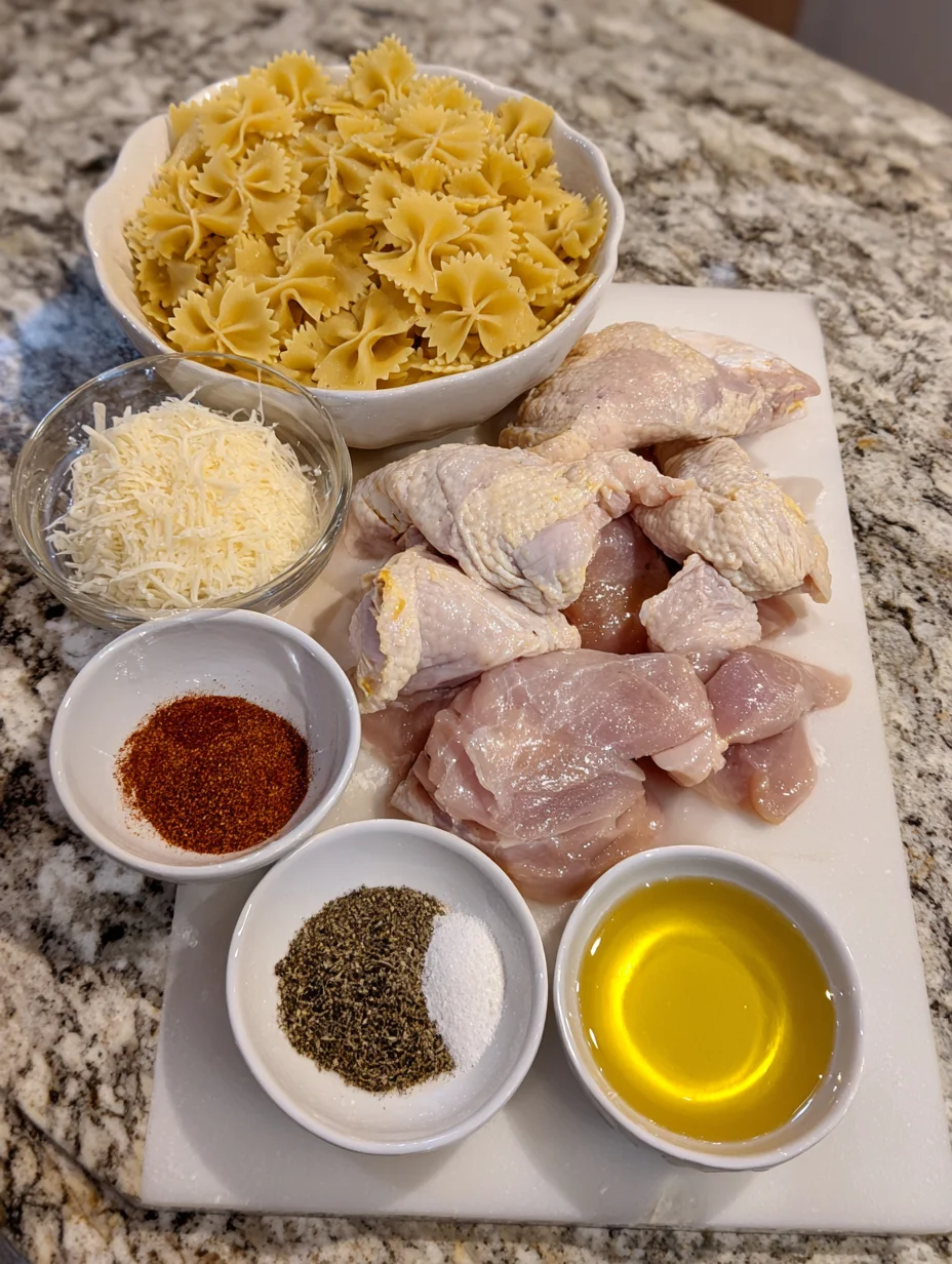 Creamy Chicken and Corn Pasta with Bacon