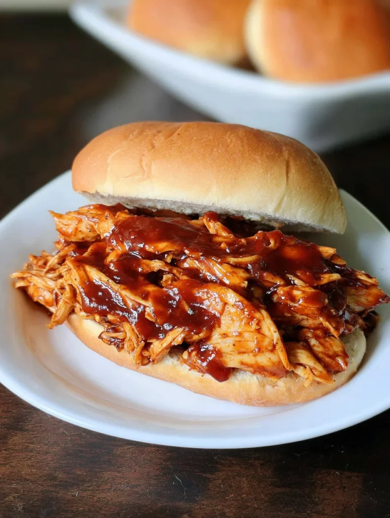 The Best Crockpot BBQ Chicken (Easy Pulled Chicken)