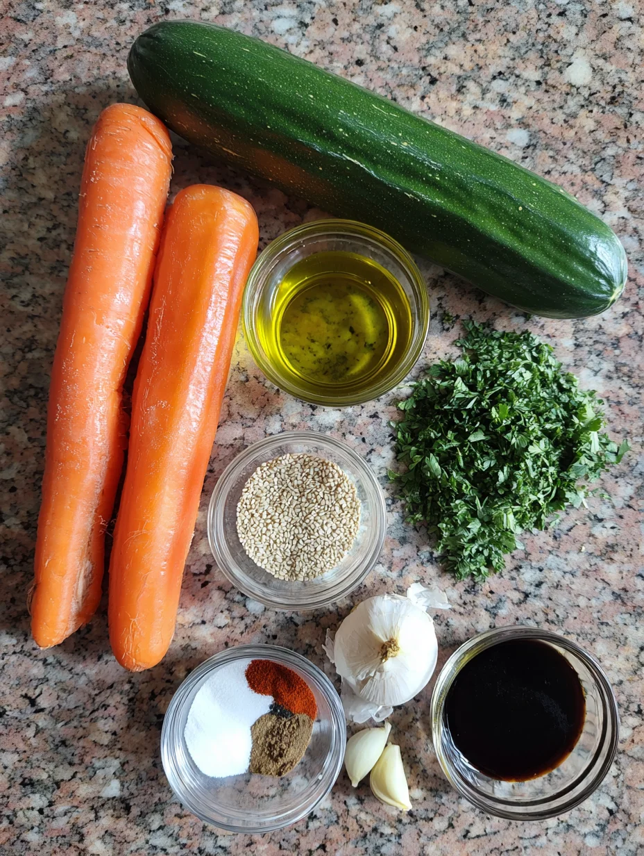 Cucumber Carrot Salad