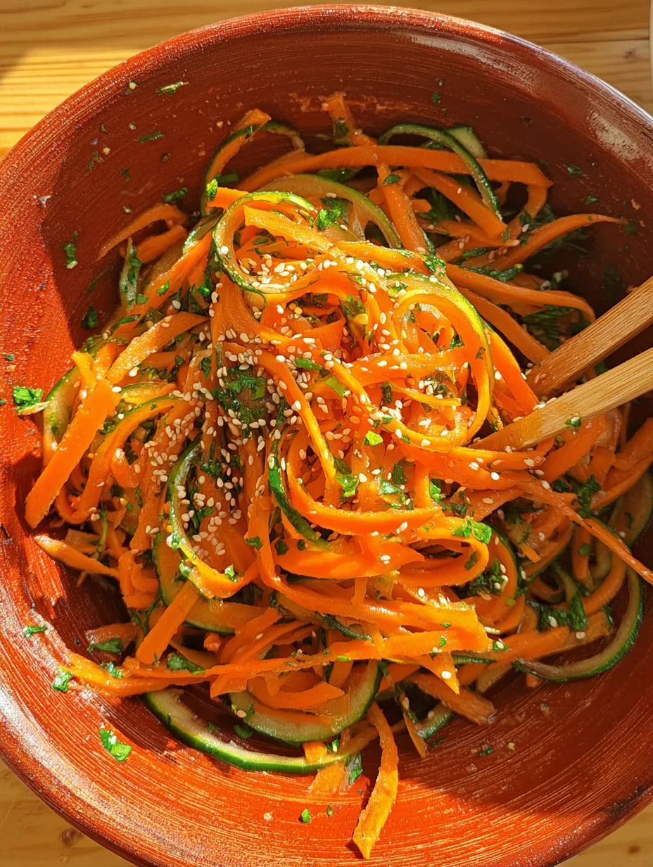 Cucumber Carrot Salad