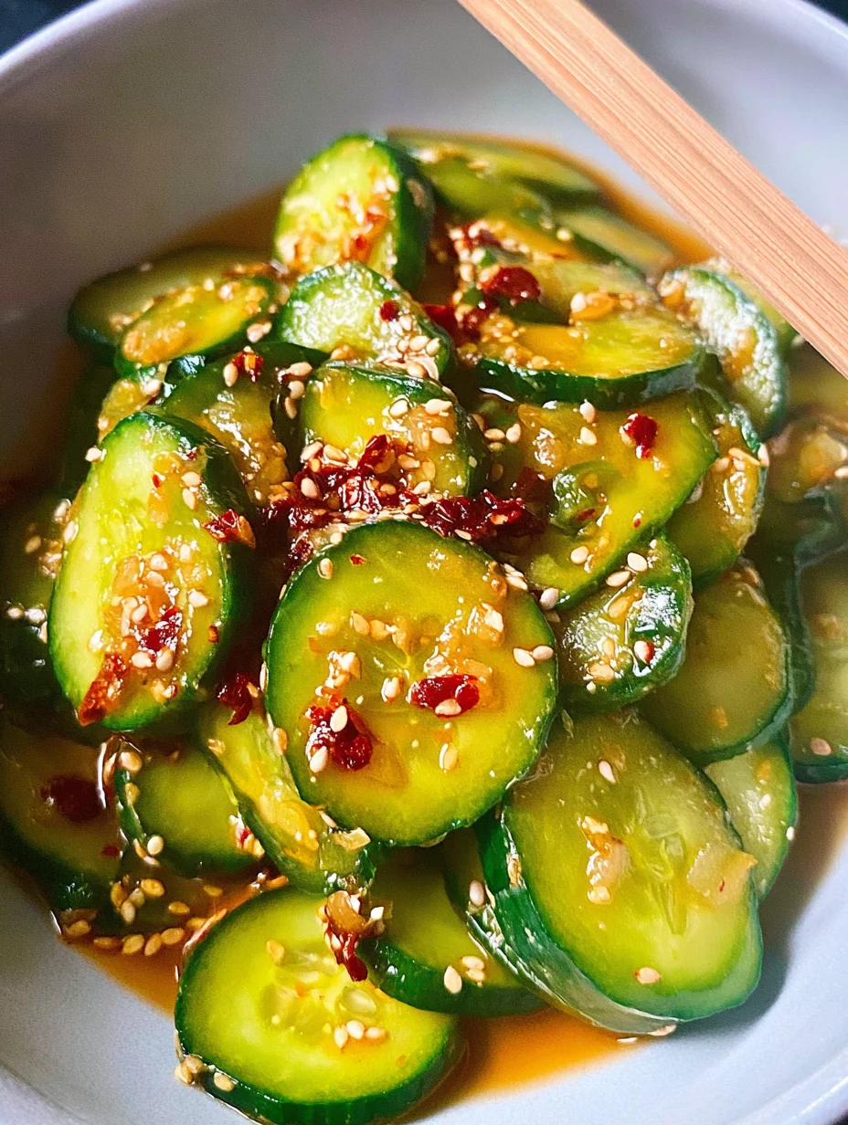Easy Asian Cucumber Salad