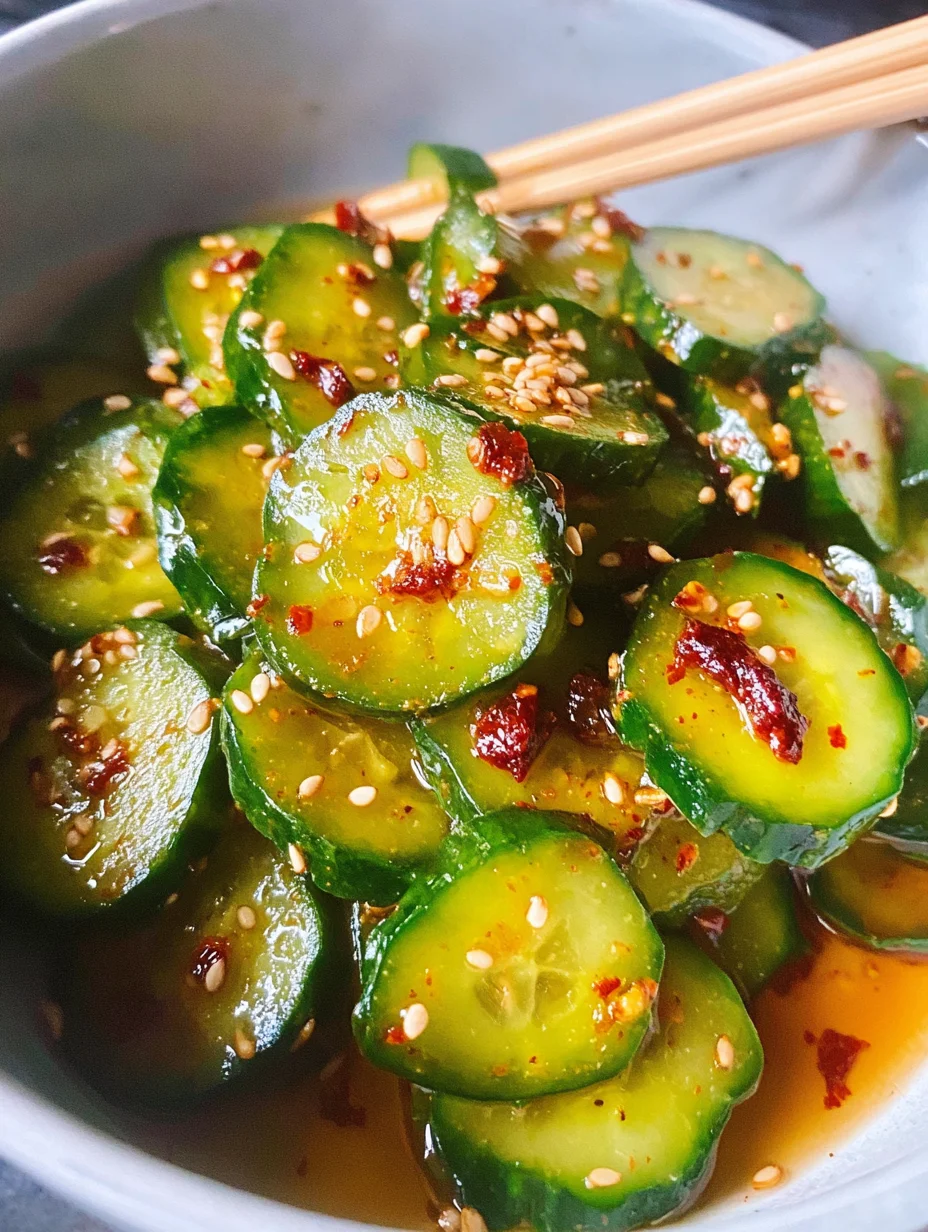 Easy Asian Cucumber Salad