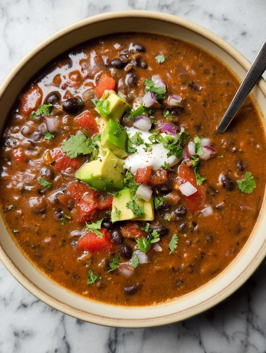 Easy Black Bean Soup