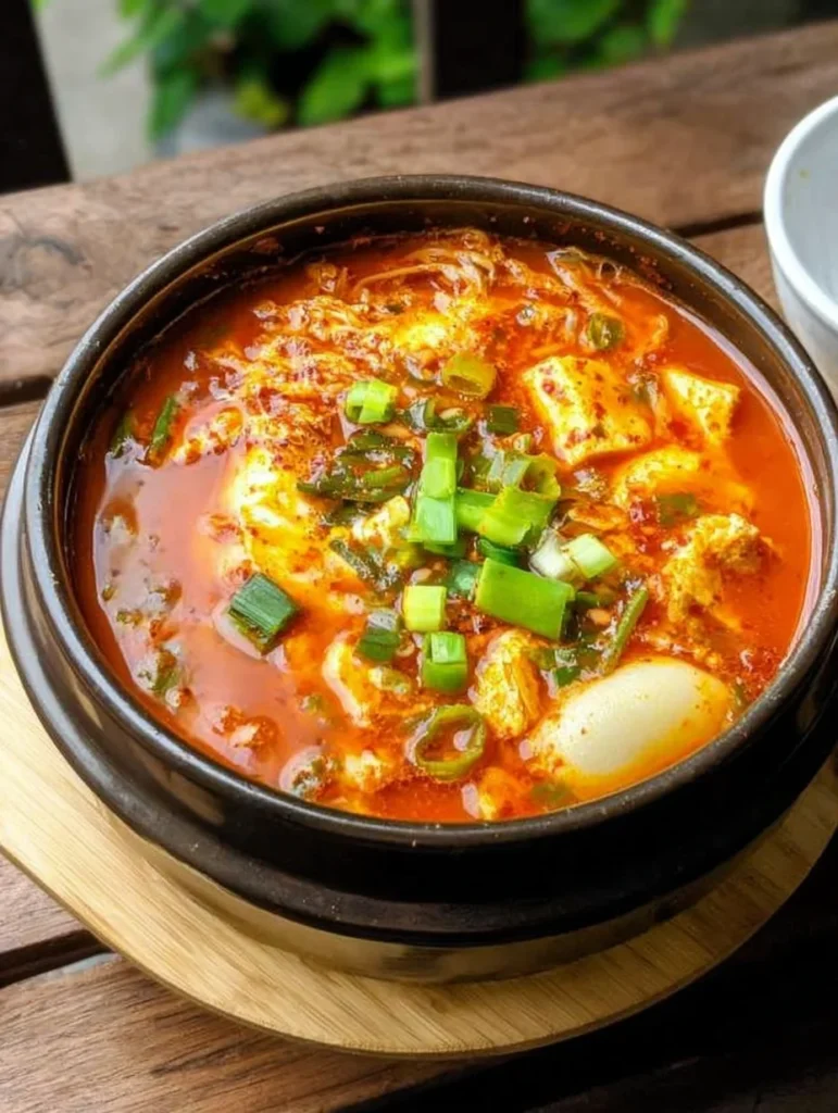 Easy Soondubu Jjigae (Korean Soft Tofu Stew)