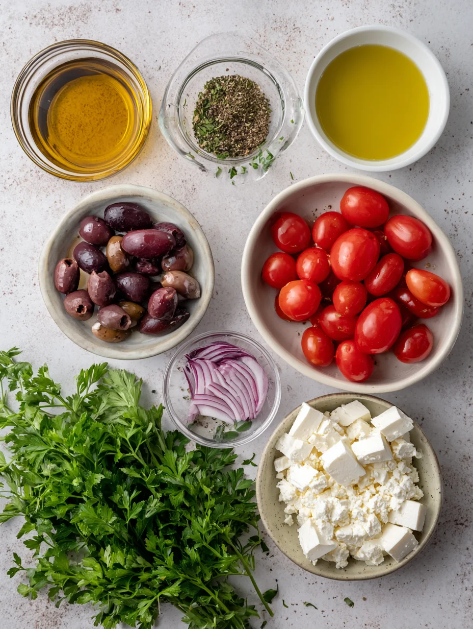 Greek Orzo Pasta Salad