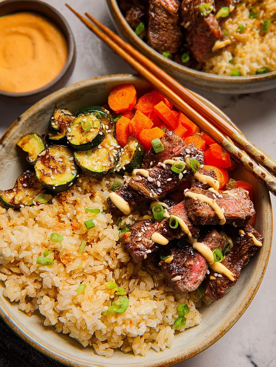 Hibachi Steak Bowls