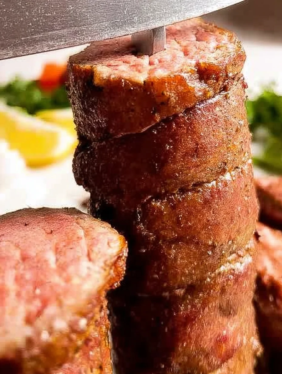 Homemade Rotisserie Doner Kebab Meat