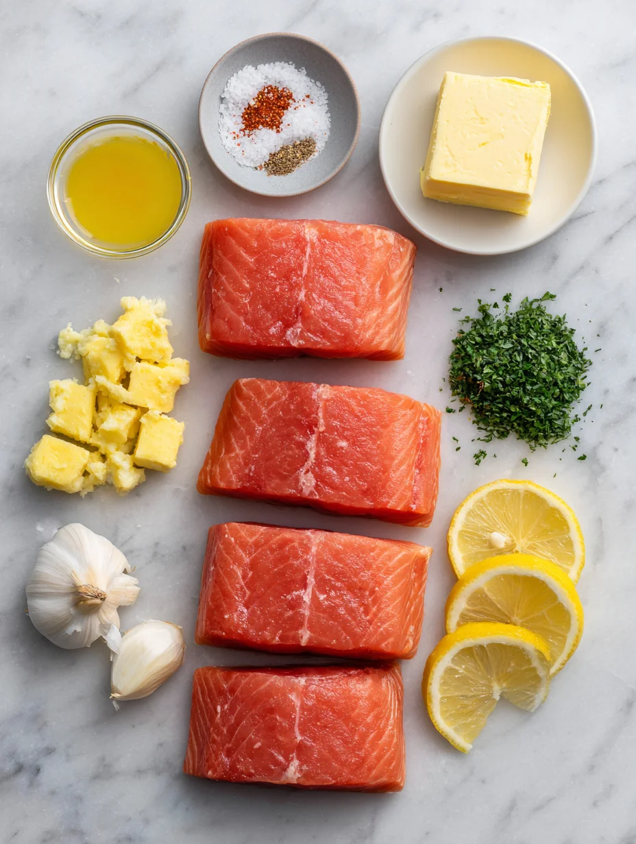 Honey Garlic Butter Baked Salmon