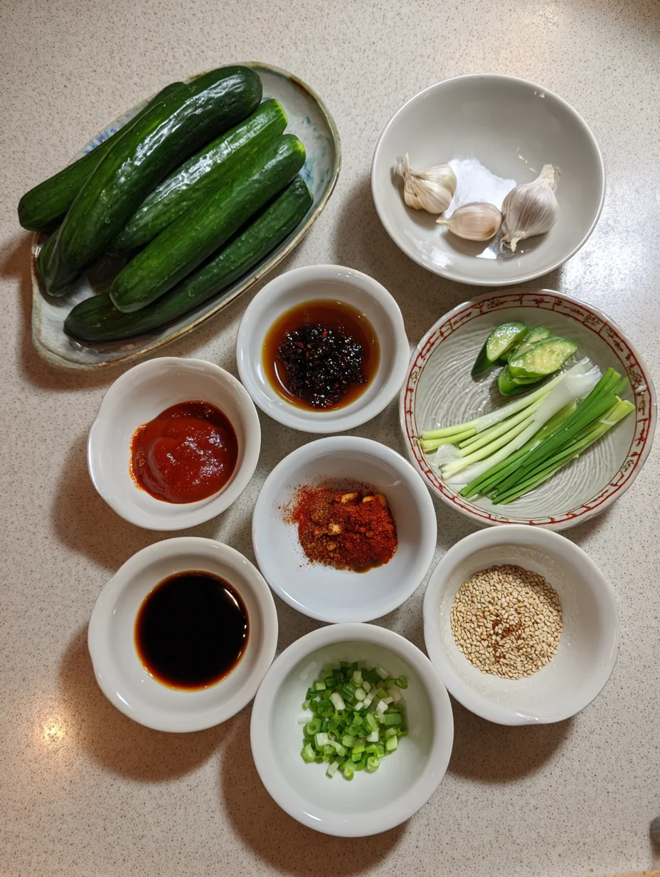 Korean Cucumber Salad
