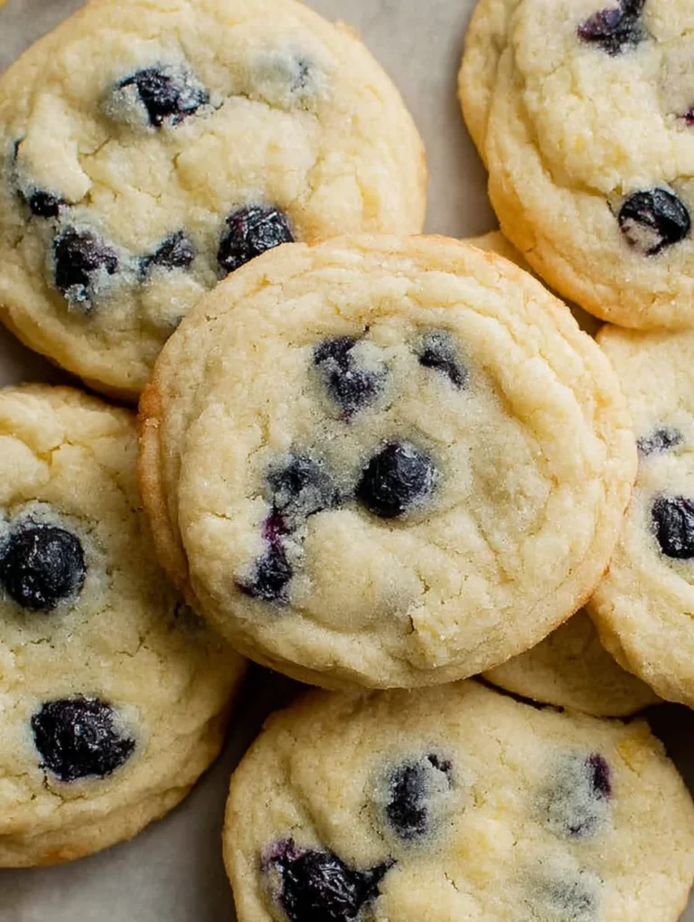 Lemon Blueberry Cookies
