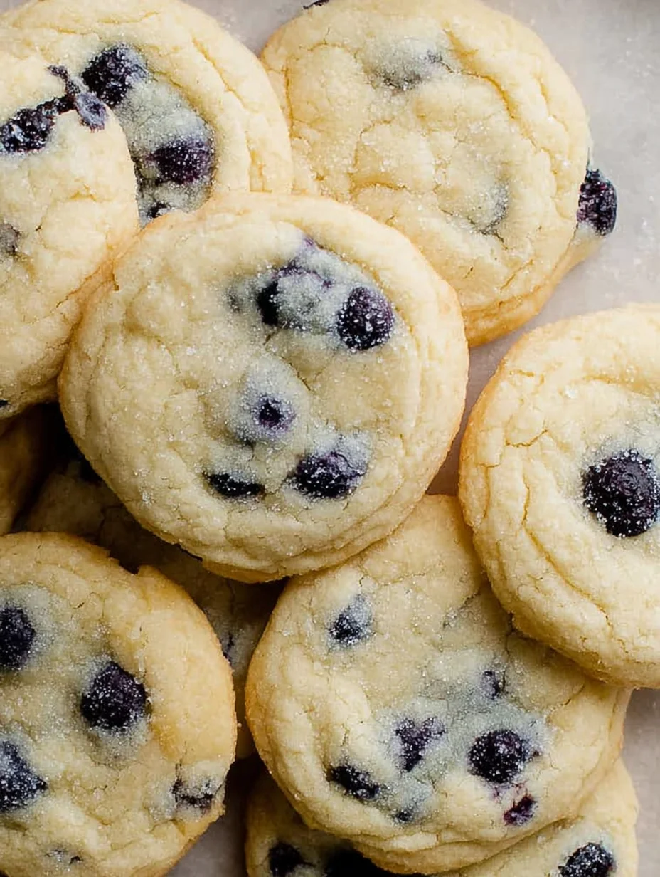 Lemon Blueberry Cookies
