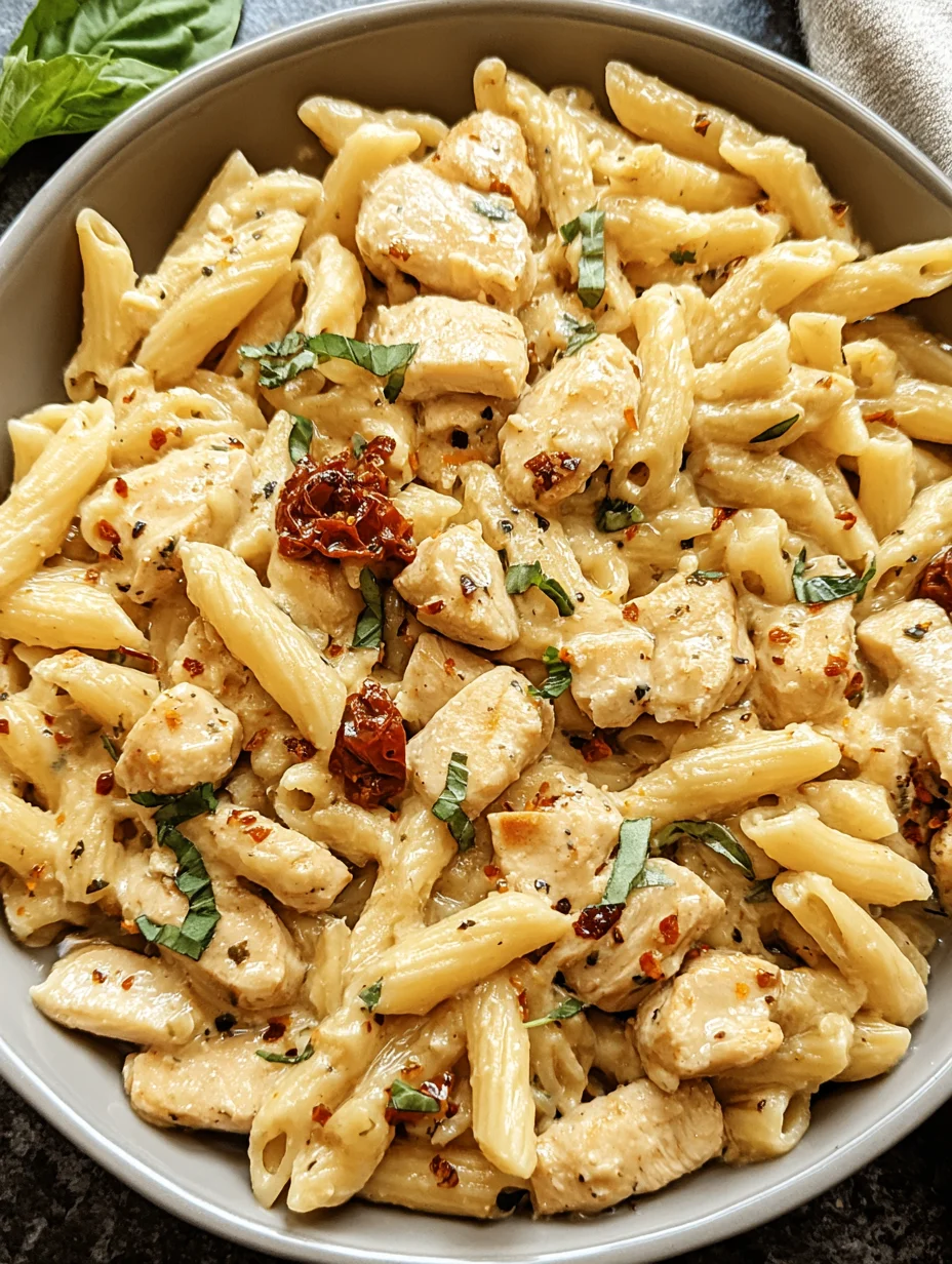 Marry Me Chicken Pasta