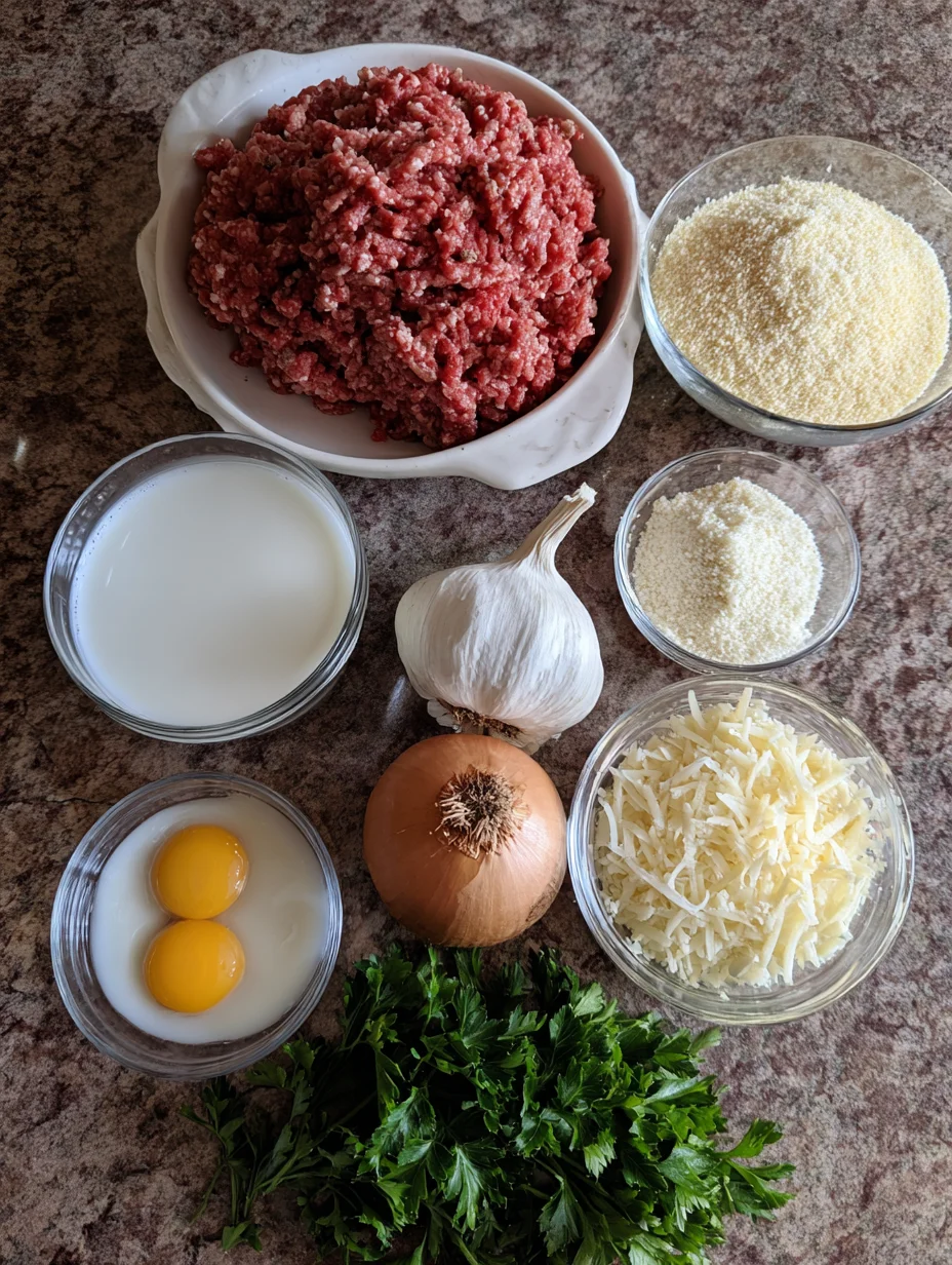 Melt-In-Your-Mouth Italian Meatballs