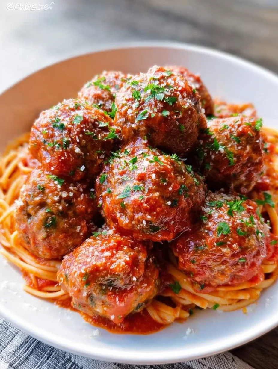 Melt-In-Your-Mouth Italian Meatballs