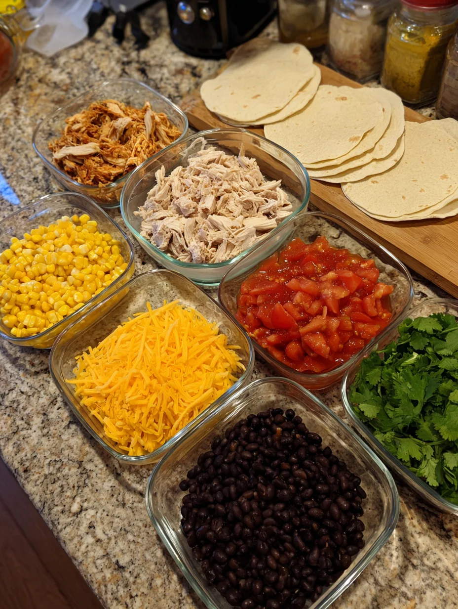 Mexican Rotisserie Chicken Tostadas