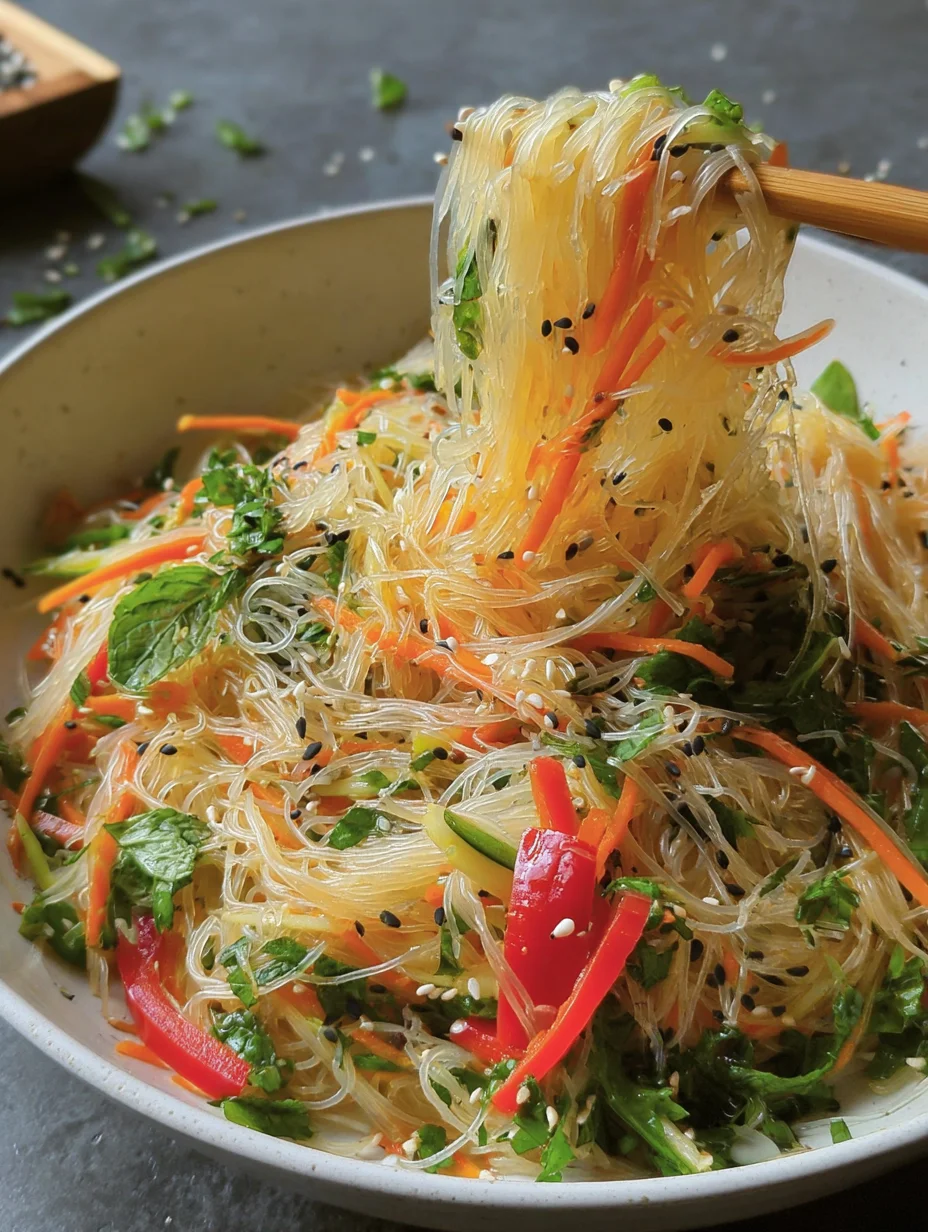 No Cook Noodle Salad