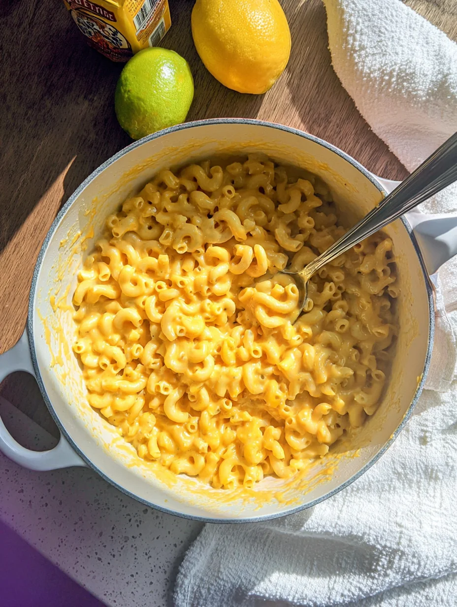 One Pot Creamy Mac and Cheese