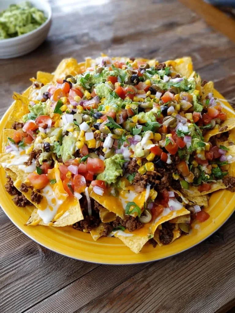 Oven-Baked Nachos