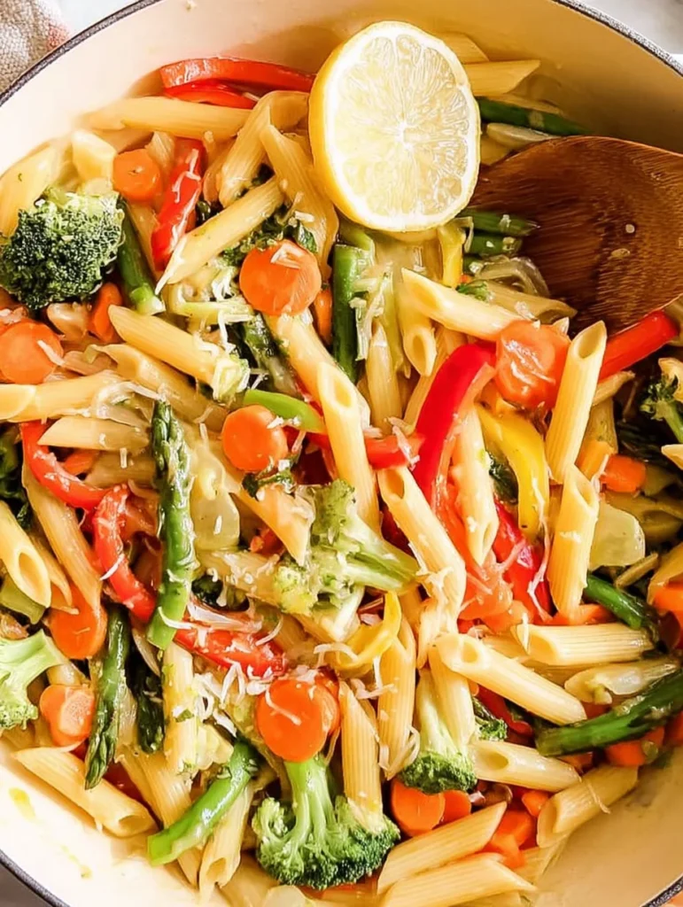 Penne Pasta Primavera Recipe