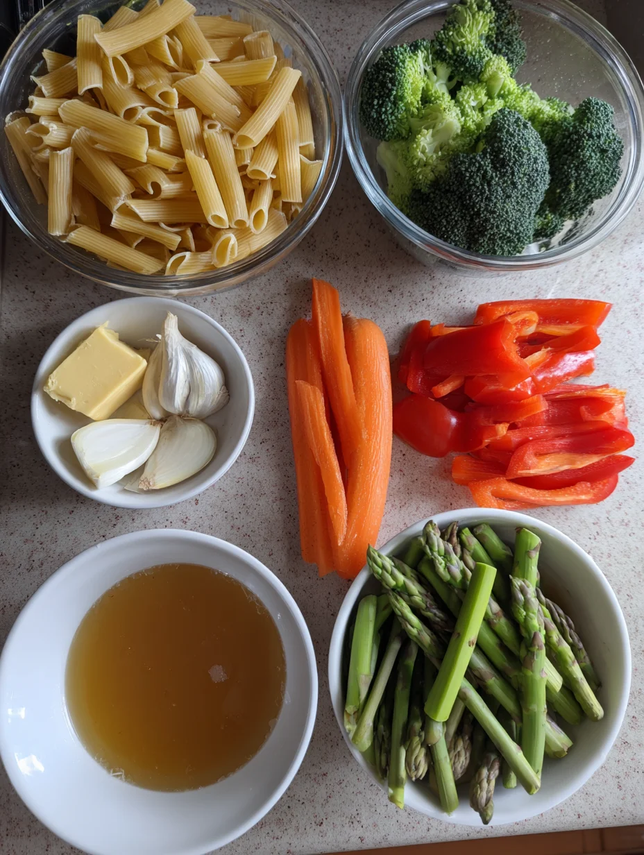 Penne Pasta Primavera