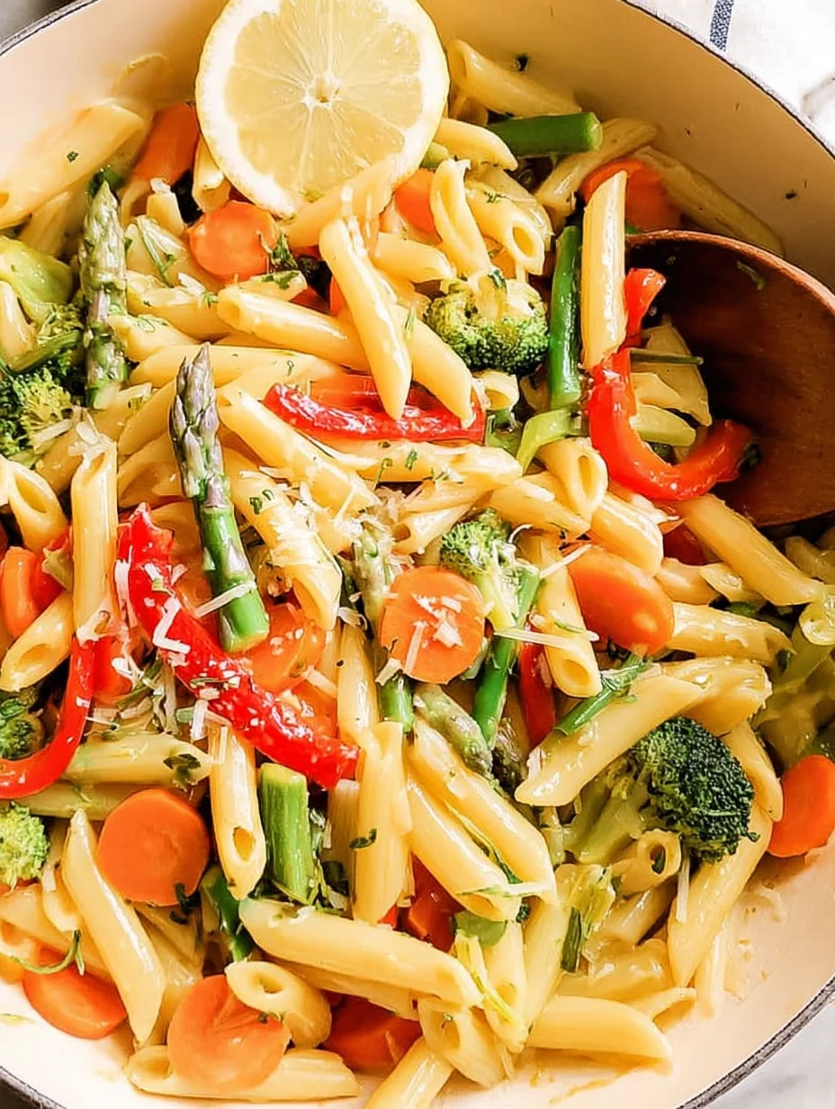 Penne Pasta Primavera