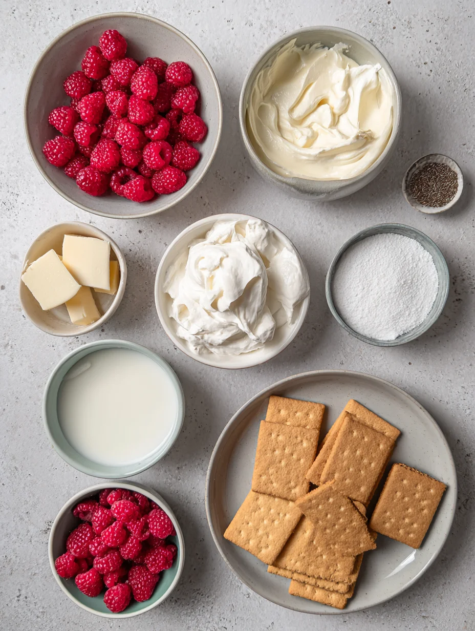 Raspberry cheesecake